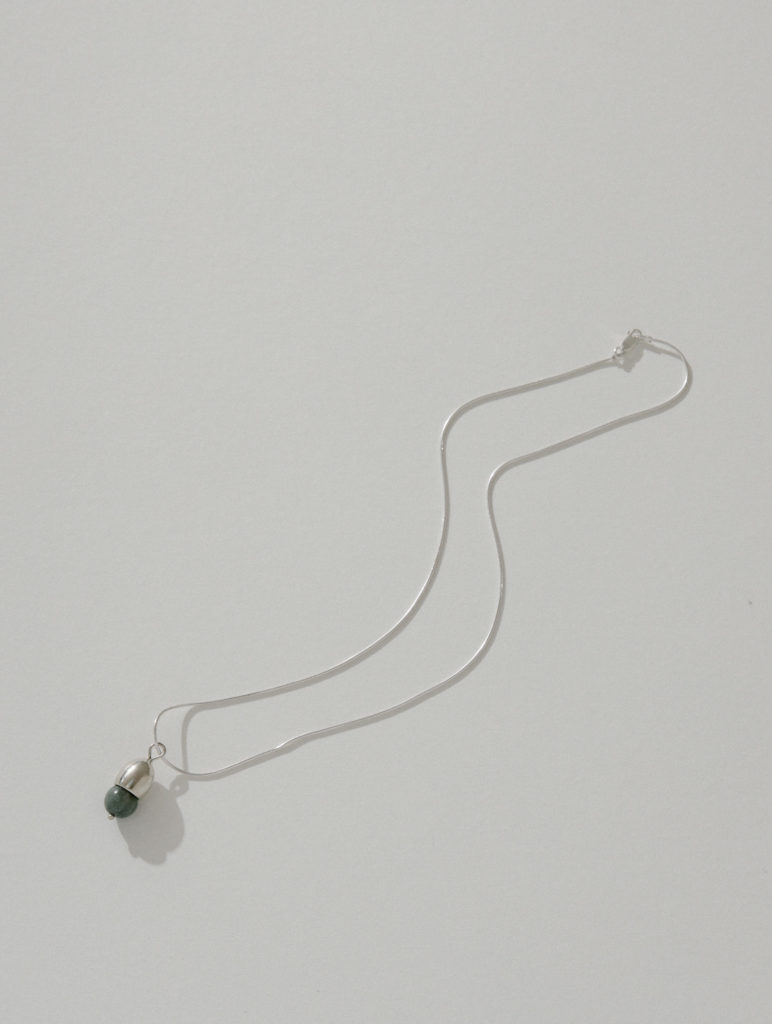 Ama Drop Necklace—Jade