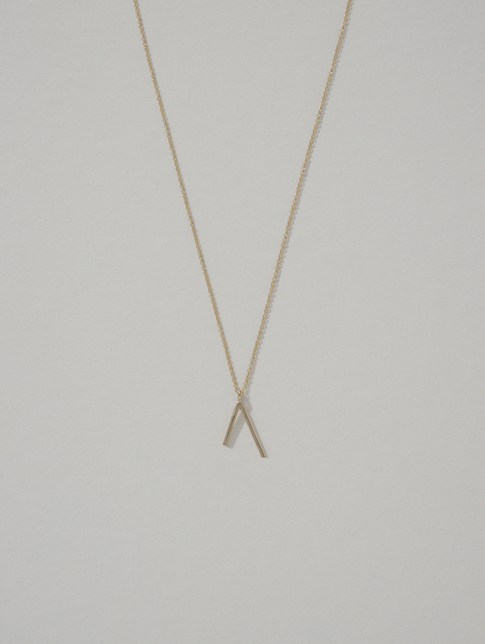 Gold Dart Necklace Another Feather